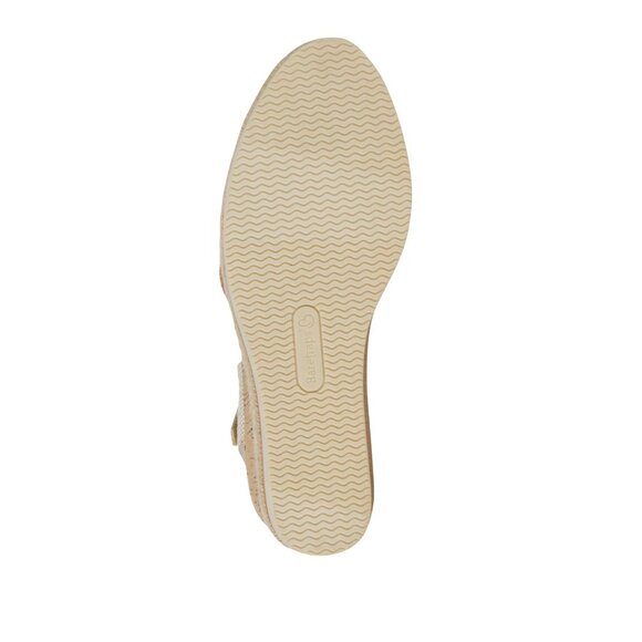 NEW Baretraps Womens Acadia Peep Toe Wedge Sandals BT31127 Coral Multi Pink 8.5M - Picture 8 of 15